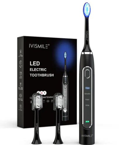 LED Soft-Bristle Electric Toothbrush