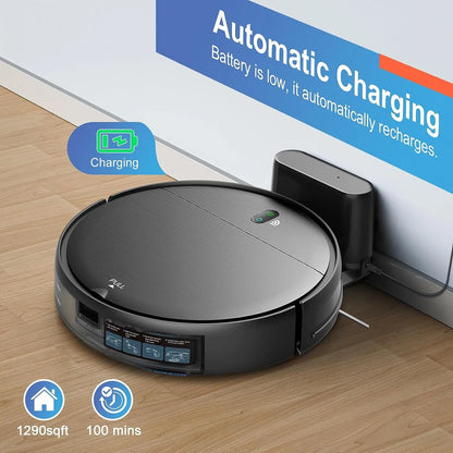 Smart Cleaning Robot: 3 in 1 Sweep, Mop & Vacuum