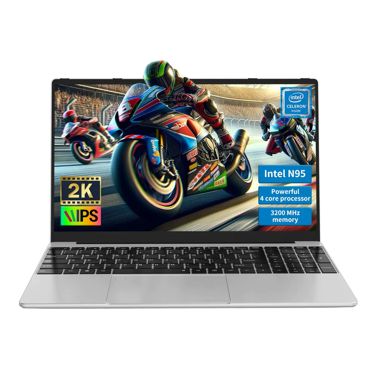 Laptop Computer Gaming Laptop32GB DDR4 RAM 1TB SSD 1.7-3.4GHz Intel N95 Processor 15.6" FHD